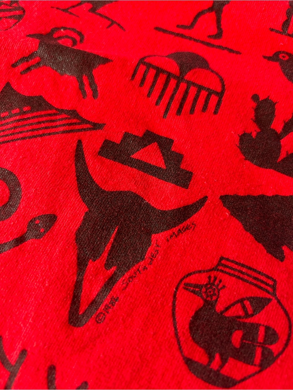 Vintage 1986 Grand Canyon Tee with amazing Graphic / Red XL Hanes Tag 🏷️ Clean
